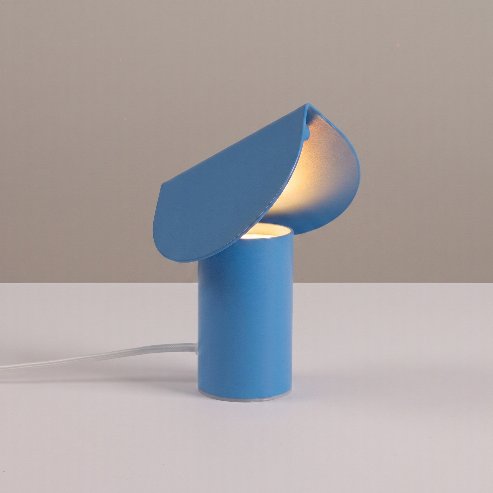 LED Stolové svietidlo BISCUIT – svetlomodrá – Obrázok 3