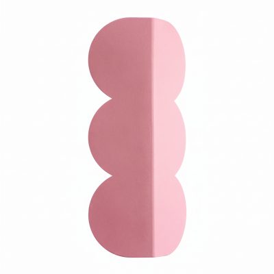 Nástenné svietidlo BISCUIT – ružová