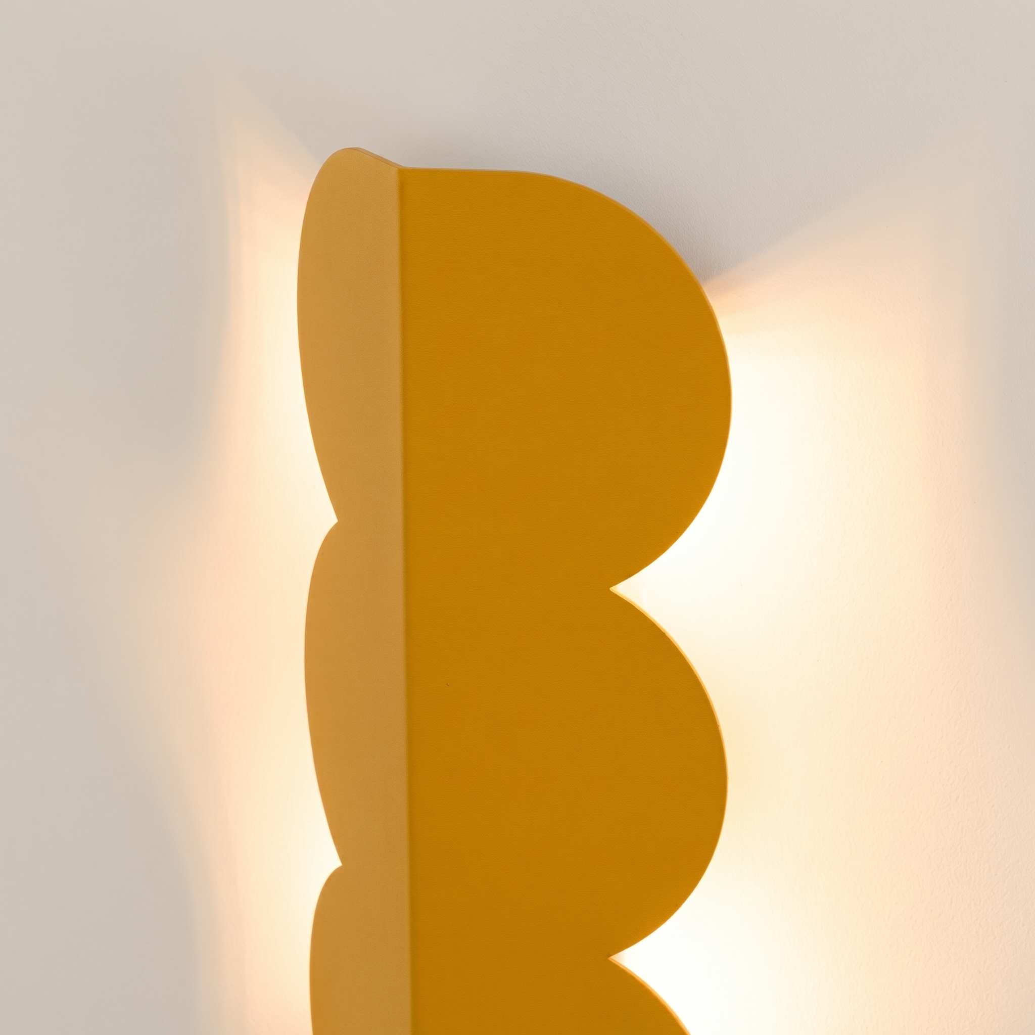 Nástenné svietidlo BISCUIT – žltá – Obrázok 4