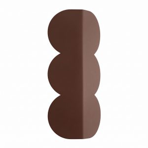 Nástenné svietidlo BISCUIT – hnedá