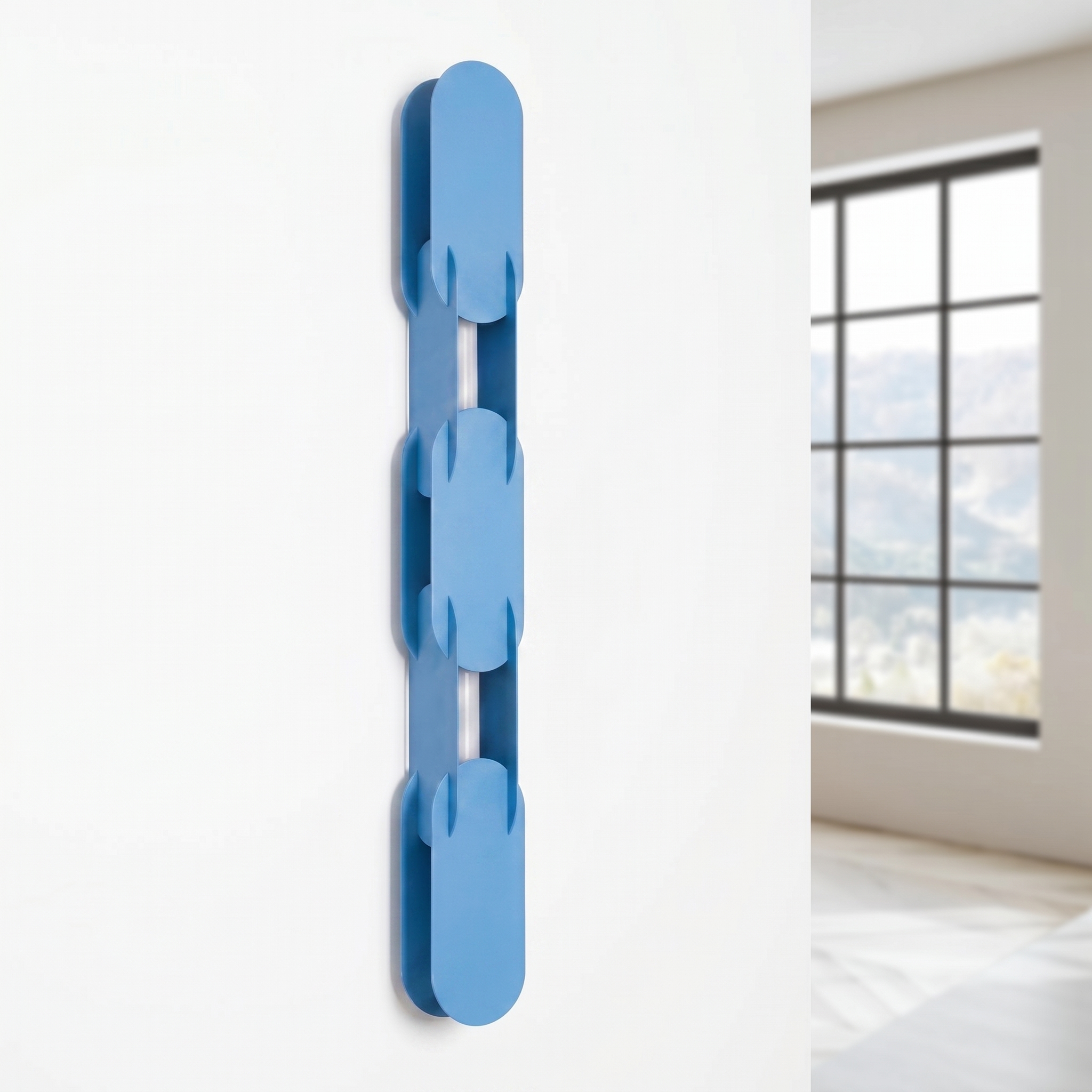 LED Nástenné svietidlo CHAIN 91 – nebeská modrá – Obrázok 2