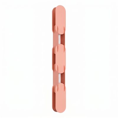 LED Nástenné svietidlo CHAIN 91 – broskyňová