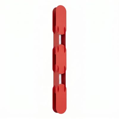 LED Nástenné svietidlo CHAIN 91 – červená