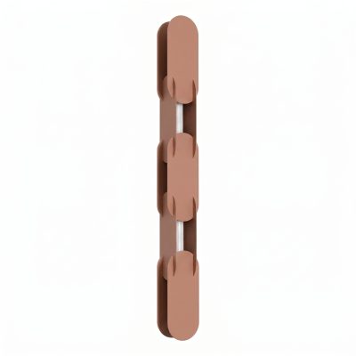 LED Nástenné svietidlo CHAIN 91 – mokka