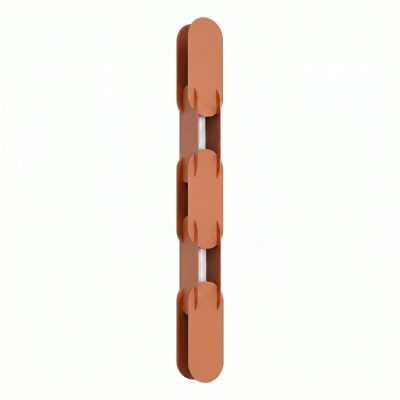 LED Nástenné svietidlo CHAIN 91 – červený oker