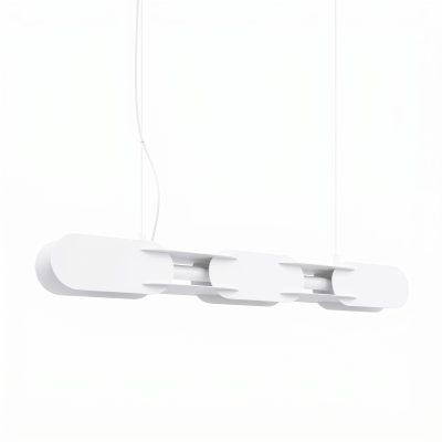 LED Závesné svietidlo CHAIN 91 – biela