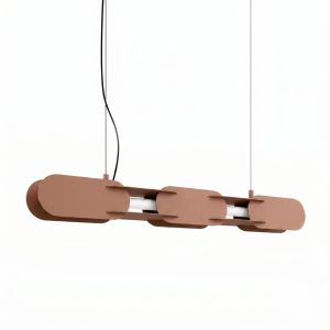 LED Závesné svietidlo CHAIN 91 – mokka
