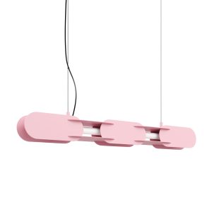 LED Závesné svietidlo CHAIN 91 – ružová