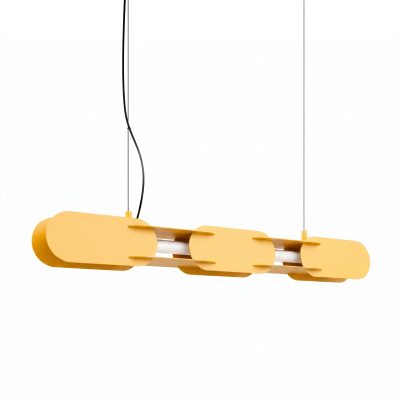 LED Závesné svietidlo CHAIN 91 – žltá