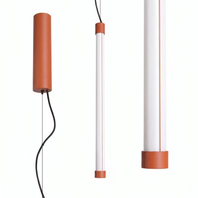 LED Závesné svietidlo TRANG 50 – červený oker