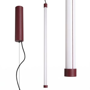 LED Závesné svietidlo TRANG 75 – bordová