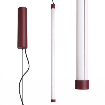 LED Závesné svietidlo TRANG 75 – bordová
