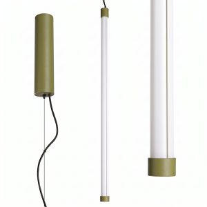 LED Závesné svietidlo TRANG 75 – olivová