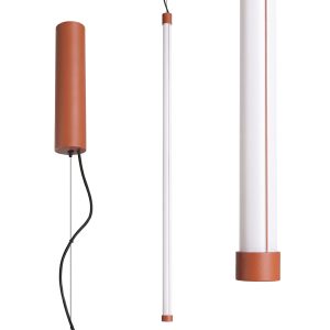 LED Závesné svietidlo TRANG 100 – červený oker