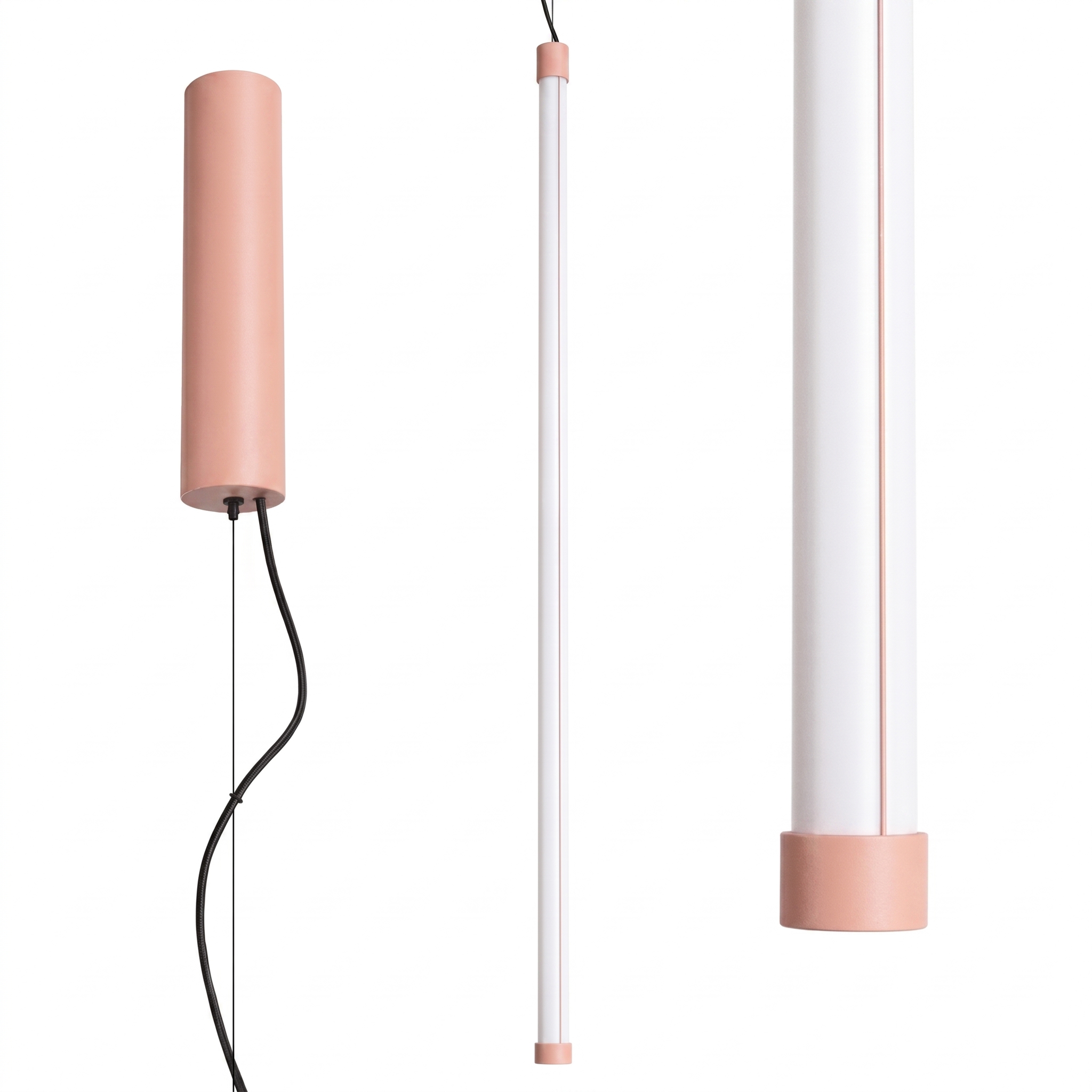 LED Závesné svietidlo TRANG 100 – broskyňová – Obrázok 10