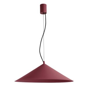 LED Závesné svietidlo FINT – bordová