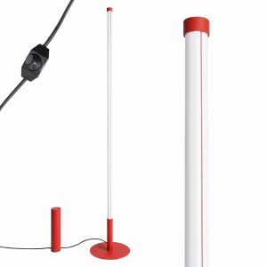 LED Stojanové svietidlo TRANG – červená