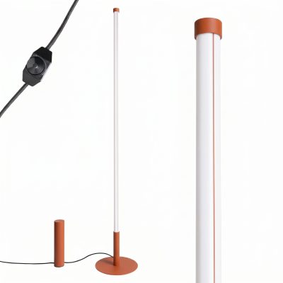LED Stojanové svietidlo TRANG – červený oker