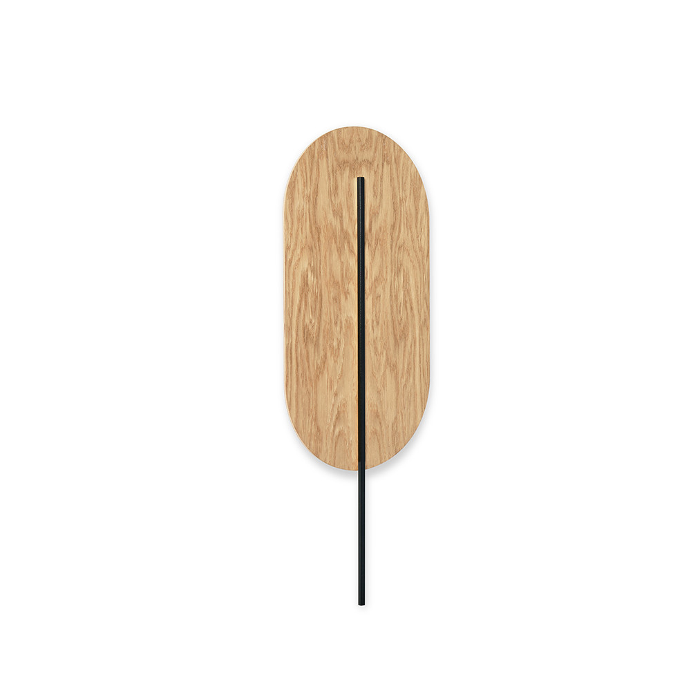 Nástenné svietidlo ROKKE WOOD – dub, čierna (RAL 9005) – Obrázok 9