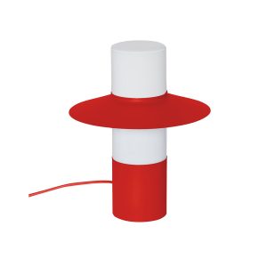 Stolová lampa CAPONIO ST – červeno-oranžová (RAL 2002)