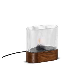 Stolová lampa FLUMINA ST – orech