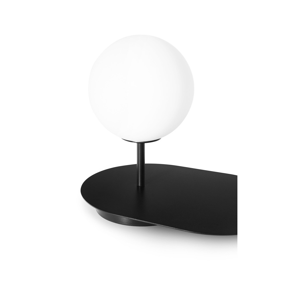 Stolová lampa HANEA ST – s poličkou, čierna (RAL 9005) – Obrázok 4