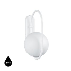Nástenné svietidlo KOBAN D – biela (RAL 9003), IP44
