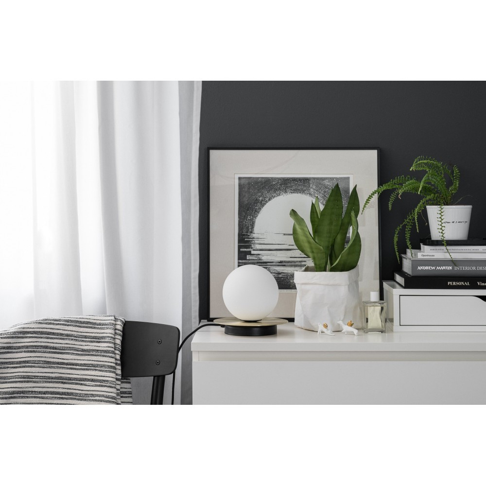 Stolová lampa BORRA ST – biela (RAL 9003) – Obrázok 2