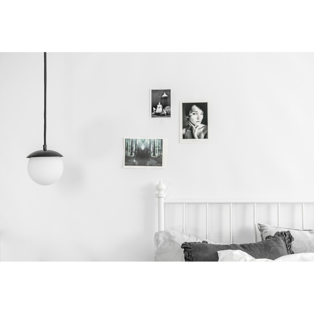 Závesné svietidlo KUUL F – čierna (RAL 9005), IP44 – Obrázok 3
