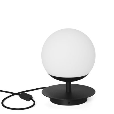 Stolová lampa PLAAT ST – čierna (RAL 9005)