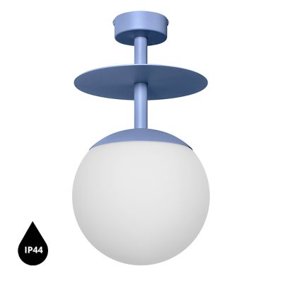 Stropné svietidlo PLAAT B – modrá (RAL 5014), IP44