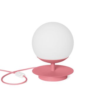Stolová lampa PLAAT ST – ružová (RAL 3014)