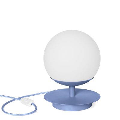Stolová lampa PLAAT ST – modrá (RAL 5014)