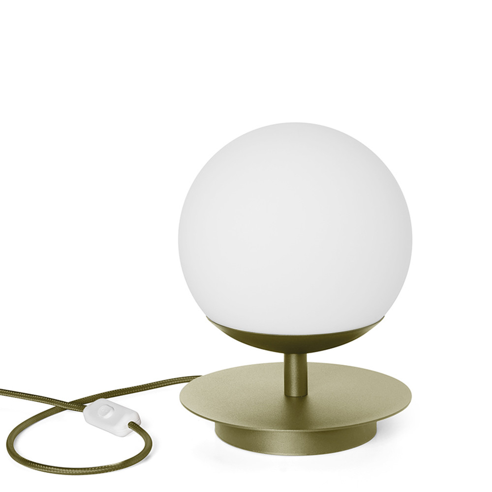 Stolová lampa PLAAT ST – zelená (RAL 6013)