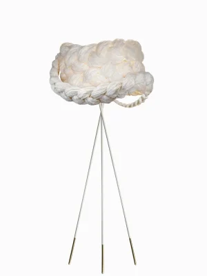 Stojacie svietidlo The Bride Large Ø80 cm – biela