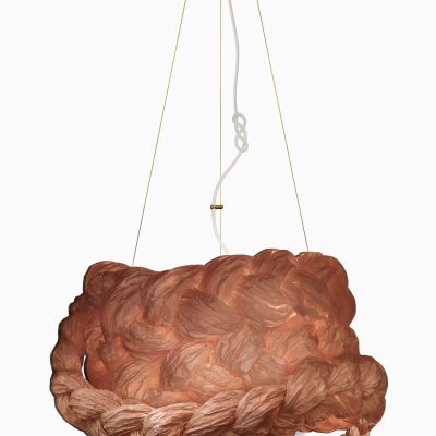 Závesné svietidlo The Bride Large Ø80 cm – ružová