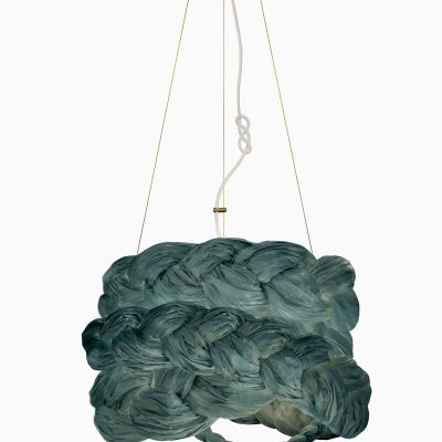 Závesné svietidlo The Bride Medium Ø60 cm – tyrkysová