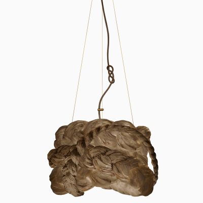 Závesné svietidlo The Bride Small Ø50 cm – hnedá
