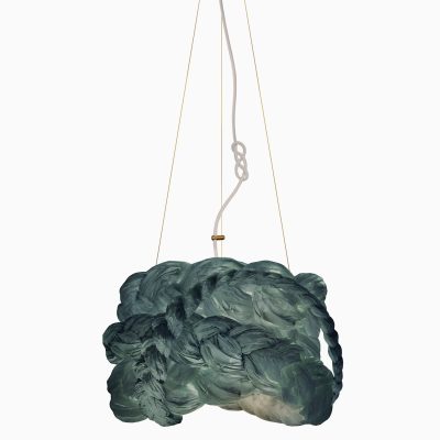 Závesné svietidlo The Bride Small Ø50 cm – tyrkysová