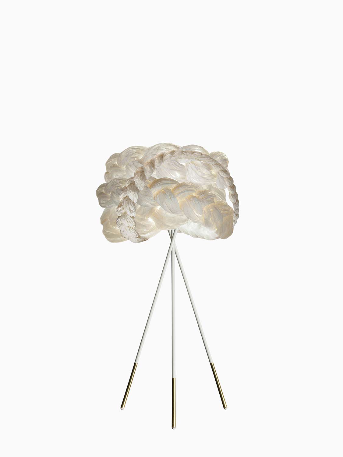 Stolové svietidlo The Bride Ø50 cm – biela