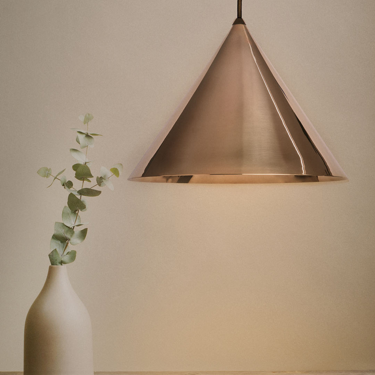 Závesné svietidlo Konko Light Brass 30