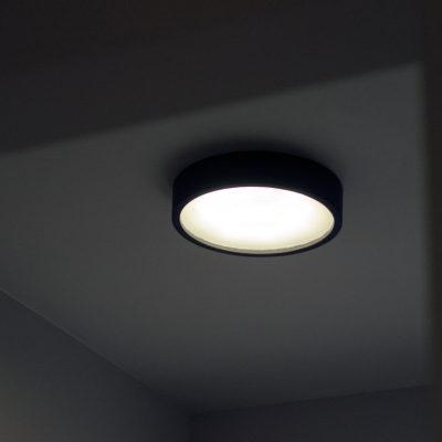 Betónové stropné LED svietidlo Plan 46