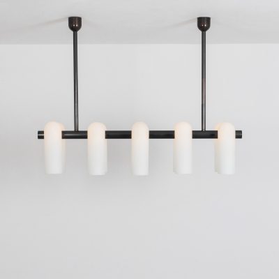 Odyssey SM – dizajnový lineárny luster z mosadze, viacero vyhotovení
