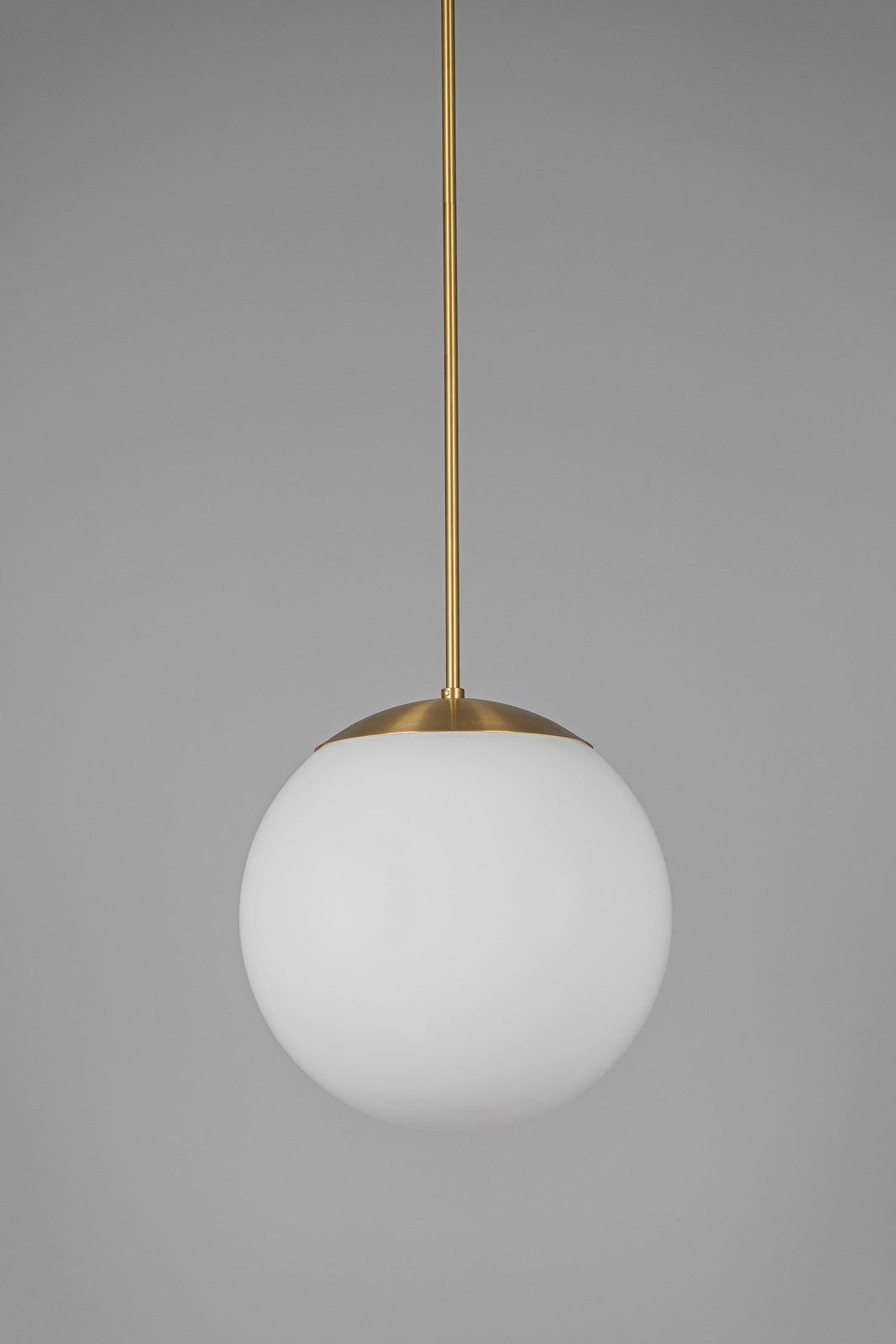 Glass Globe Opal fi 400 – dizajnové závesné svietidlo z mosadze, 5 povrchových úprav – Obrázok 7
