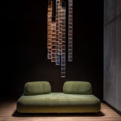 Závesné LED svietidlo Stelar 107 Brass