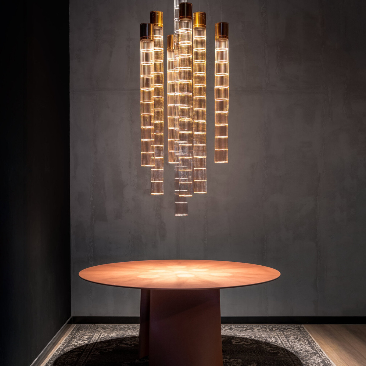Závesné LED svietidlo Stelar 107 Stainless Steel – Obrázok 6