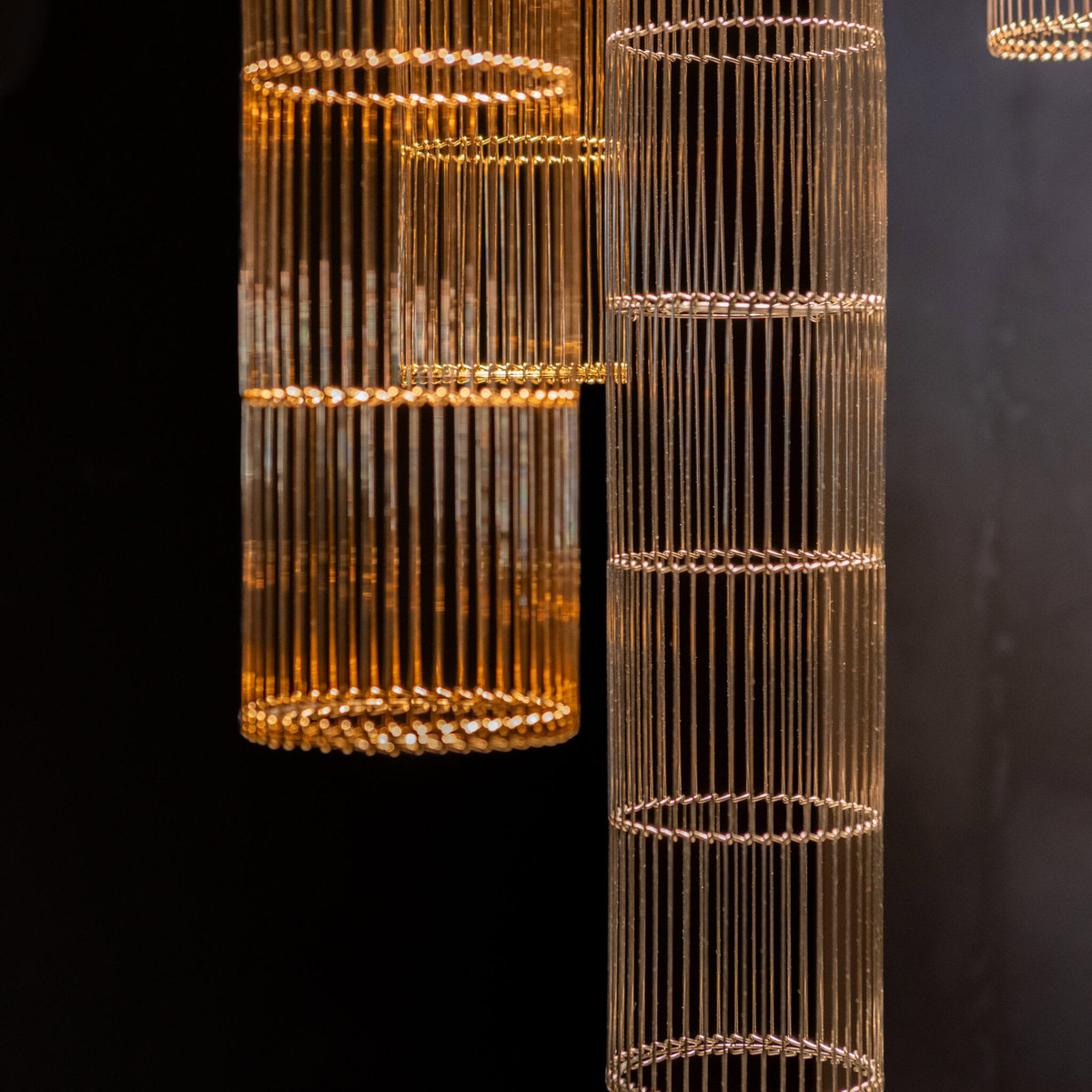 Závesné LED svietidlo Stelar 107 Stainless Steel – Obrázok 7