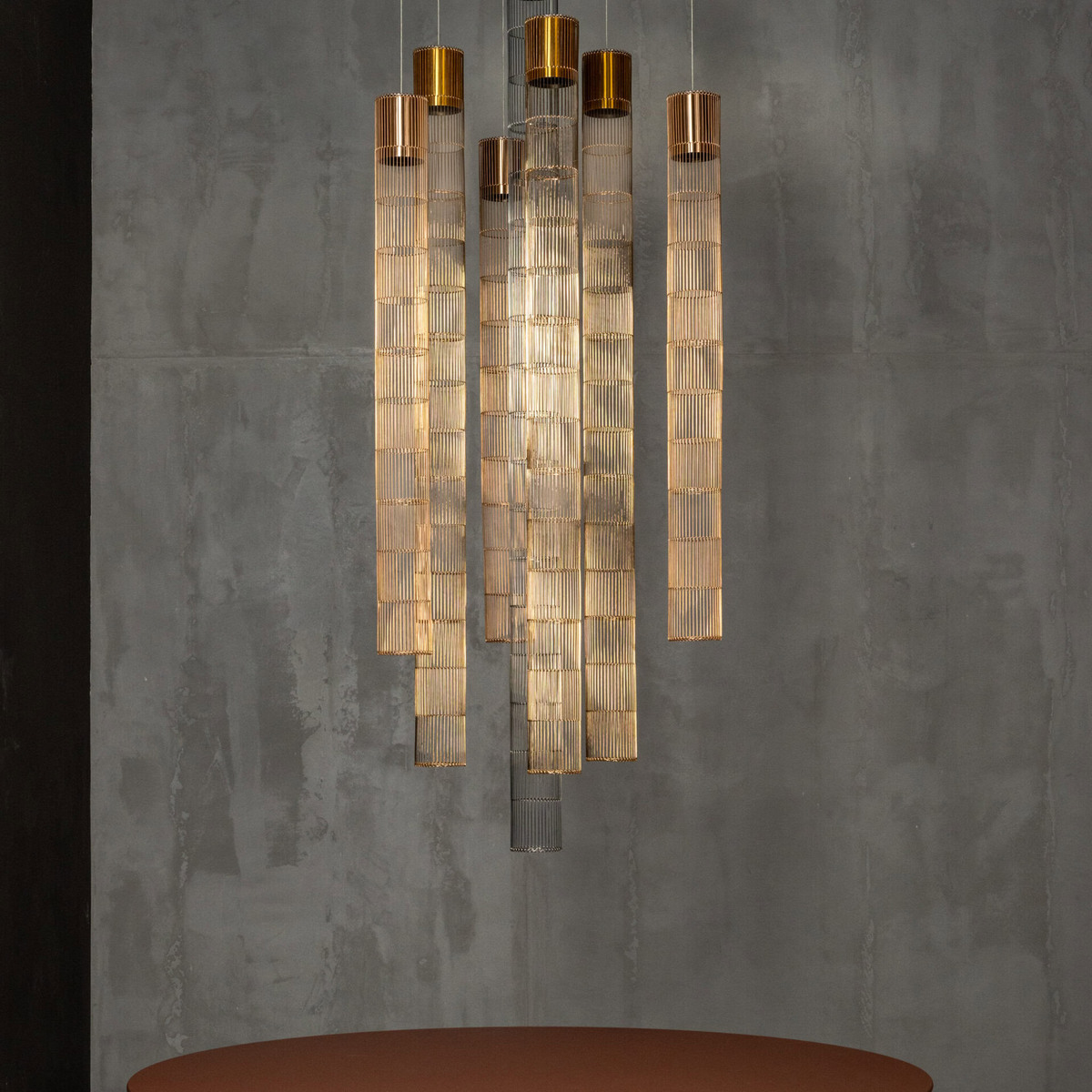 Závesné LED svietidlo Stelar 107 Stainless Steel – Obrázok 8