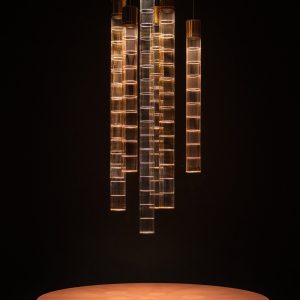 Závesné LED svietidlo Stelar 183 Brass