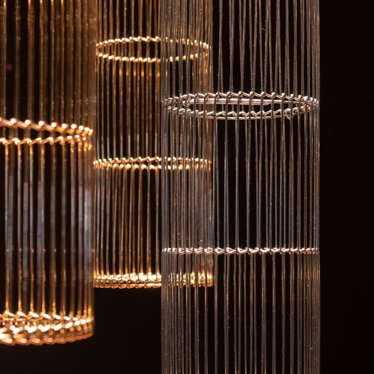 Závesné LED svietidlo Stelar 183 Stainless Steel – Obrázok 9